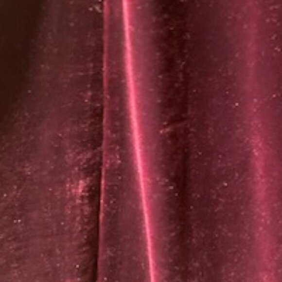 Reiss red velvet one shoulder dress - Picture 5 of 5